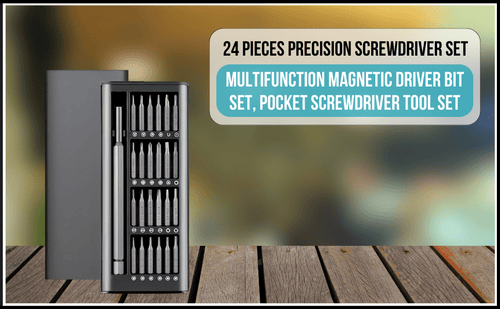 BitBoss™️ 24 in 1 Portable Precision Screwdriver Kit