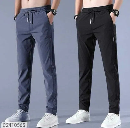 Lycra Track Pants: Buy 1 Get 1 Free!