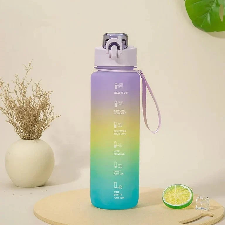 HydrateHarmony™️ Motivational Water Bottle
