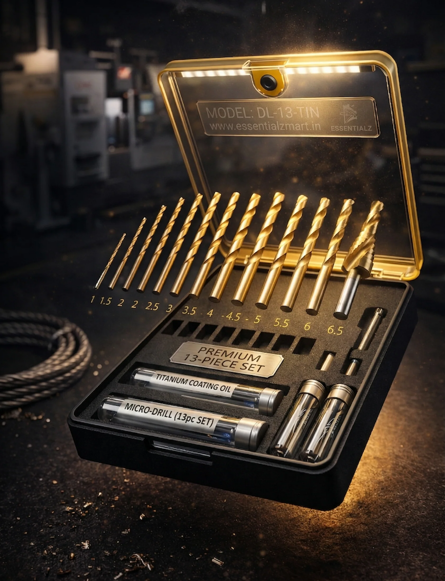 Drill Bits for Wood, Malleable Iron, Aluminium, Plastic