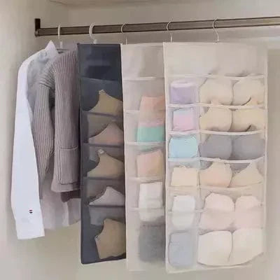 Double Sided Closet Hanging Organizer